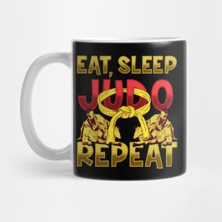 Eat Sleep Judo Repeat Mug